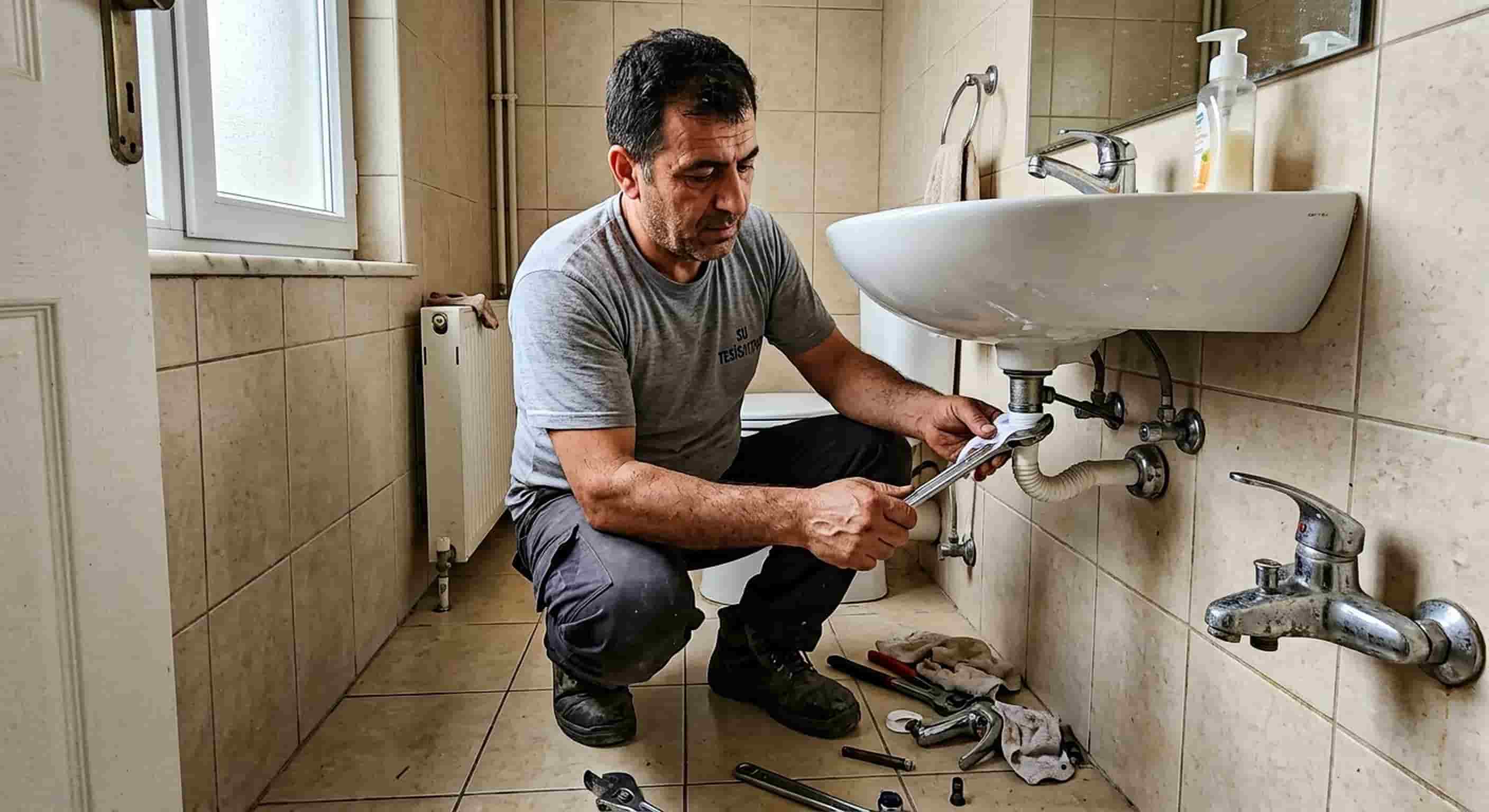 Banyo Gideri Açma kontrol noktası