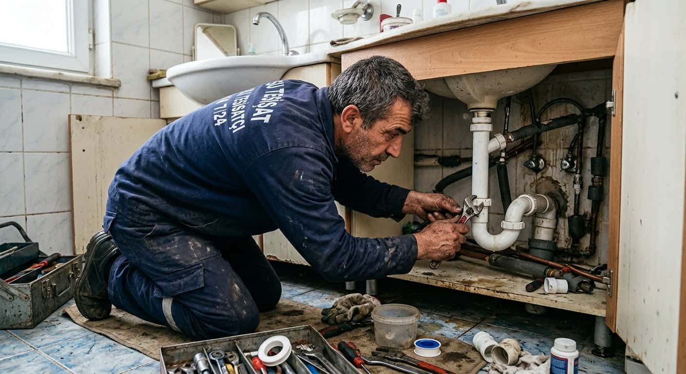 Su sayacının kullanım yokken dönmesi servis kontrolü
